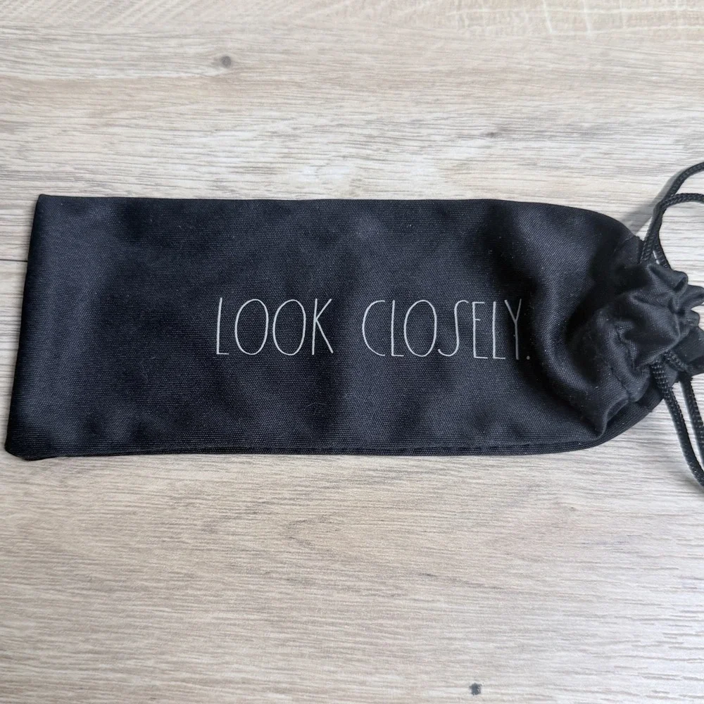 Rae Dunn Eyes Tumbler Cup Minimalist Farmhouse‎ Decor Look Closely Pouch Set